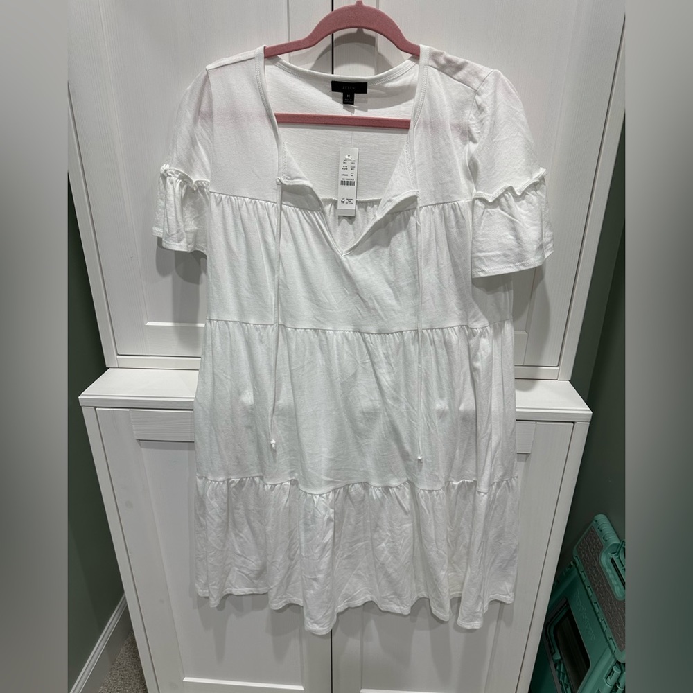 J Crew tiered dress